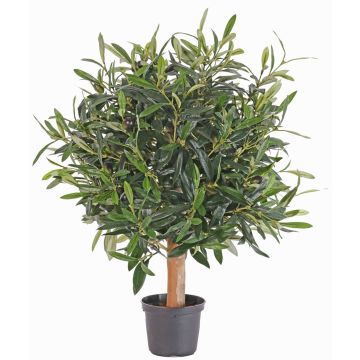 Konstgjord olivträd WYNONA, naturstam, frukter, 50cm Konstgjord olivträd WYNONA, naturstam, frukter, 50cm