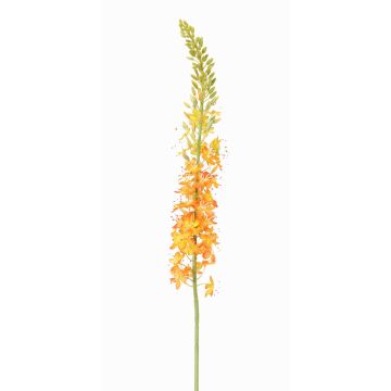 Stor konstblomma steppljus SELINA, orange, 105cm, Ø9cm Stor konstblomma steppljus SELINA, orange, 105cm, Ø9cm