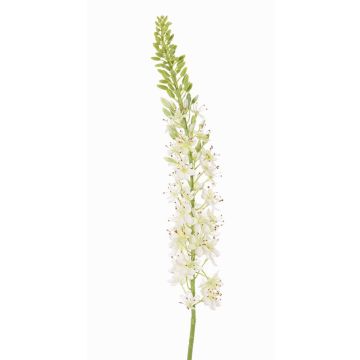 Stor konstblomma, stäppljus SELINA, vit, 105cm, Ø9cm Stor konstblomma, stäppljus SELINA, vit, 105cm, Ø9cm