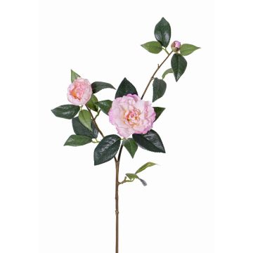 Textilkameliagren RIXA med blommor, rosa, 85cm, Ø5-10cm Textilkameliagren RIXA med blommor, rosa, 85cm, Ø5-10cm