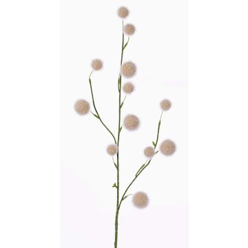 Konstgjord ballong-euforbia EMRAH, krämfärgad, 80cm, Ø3-4,5cm