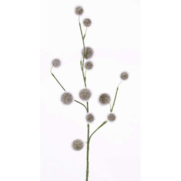 Konstgjord ballong-euforbia EMRAH, grågrön, 80cm, Ø3-4,5cm