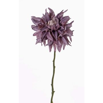 Konstgjord dahlia SMILA, violett, 55cm, Ø12cm Konstgjord dahlia SMILA, violett, 55cm, Ø12cm