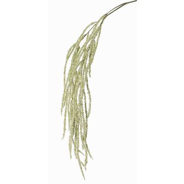 Konstgjord amarantkvist MARGARETE, blommor, krämfärgad, 105cm