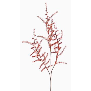 Konstgjord Asparagus acutifolius-gren JOCHEN, orange, 70cm