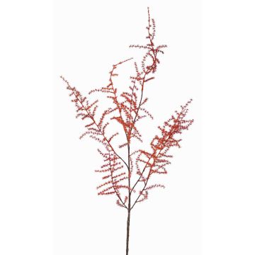 Konstgjord Asparagus acutifolius-gren JOCHEN, orange, 130cm