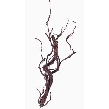 Konstgjord korkskruvspalmsgren JACE, brunröd, 45cm Konstgjord korkskruvspalmsgren JACE, brunröd, 45cm
