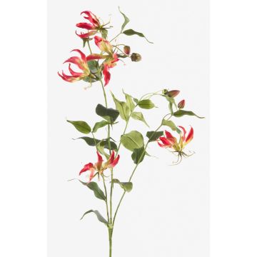 Stor konstblomma, segerkronan CELESTE, cerise-gul, 120cm, Ø12-14cm Stor konstblomma, segerkronan CELESTE, cerise-gul, 120cm, Ø12-14cm