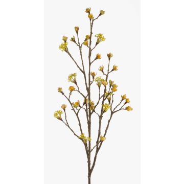 Konstgjord lönngren LIUVA med blommor, gul, 110cm Konstgjord lönngren LIUVA med blommor, gul, 110cm