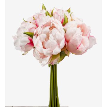 Konstgjord pionbukett WILO, rosa, 25cm, Ø17cm Konstgjord pionbukett WILO, rosa, 25cm, Ø17cm