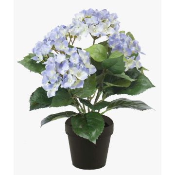 Konstblomma hortensia LAIDA, ljusblå, 35cm, Ø7-10cm