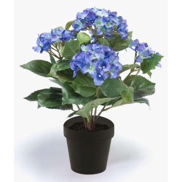 Konstblomma Hortensia LAIDA, blå, 35cm, Ø7-10cm Konstblomma Hortensia LAIDA, blå, 35cm, Ø7-10cm