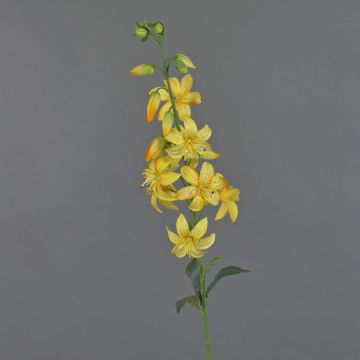 Konstblomma tigerlilja KAZUKO, gul, 95cm, Ø15cm Konstblomma tigerlilja KAZUKO, gul, 95cm, Ø15cm