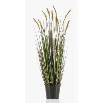 Dekorativt konstgräs, rävsvansgräs ANAELLA med ax, grönt, 90cm