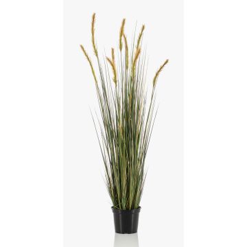 Konstgräs, dekorativt rävsvansgräs ANAELLA med ax, grönt, 120cm