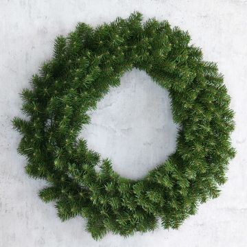 Textilkrans MARLOW, grön, Ø30cm