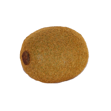 Konstgjord kiwi GIANNO, brun-grön, 6,5cm, Ø5cm Konstgjord kiwi GIANNO, brun-grön, 6,5cm, Ø5cm