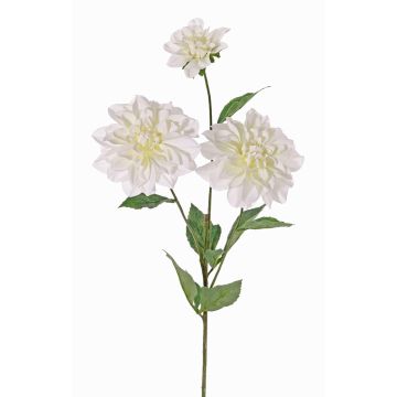 Konstgjord dahlia ANJULIKA, vit, 75cm, Ø6-12cm