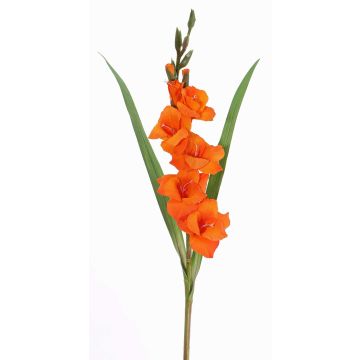 Konstgjord gladiolus ELEA, orange, 80cm, Ø7-9cm Konstgjord gladiolus ELEA, orange, 80cm, Ø7-9cm