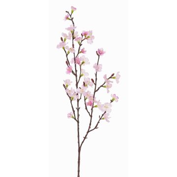 Konstgjord körsbärsblomgren ARIELLE med blommor, rosa-cerise, 75cm, Ø1,5-3,5cm