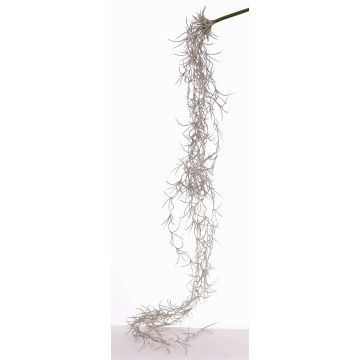Konstgjord Tillandsia usneoides LUANA på stödpinne, grå, 125cm Konstgjord Tillandsia usneoides LUANA på stödpinne, grå, 125cm