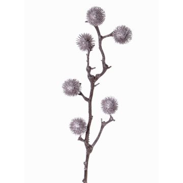 Konstgjord edeldistelgren ROBBY, silver, 80cm, Ø4cm Konstgjord edeldistelgren ROBBY, silver, 80cm, Ø4cm