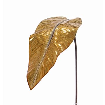 Konstgjort indiskt blomrörsblad DEBY, guld, 95cm Konstgjort indiskt blomrörsblad DEBY, guld, 95cm