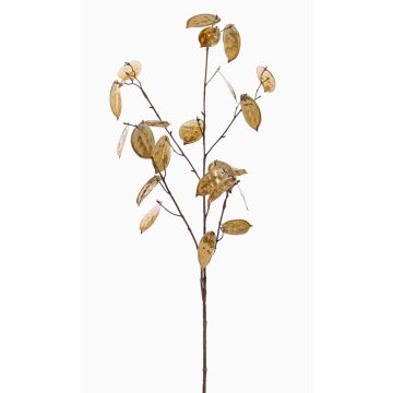 Konstgjord Lunaria-gren BAMBY, guld, 90cm Konstgjord Lunaria-gren BAMBY, guld, 90cm