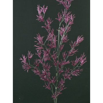 Konstgjord lärkgren FLEKY, glitter, lila, 75cm Konstgjord lärkgren FLEKY, glitter, lila, 75cm