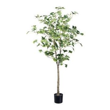 Konstgjord ginkgoträd MERLIM med konststam, 120cm