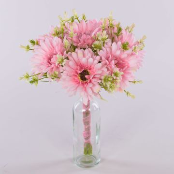 Konstblomsterbukett Gerbera TEMBAR, rosa, 30cm, Ø22cm Konstblomsterbukett Gerbera TEMBAR, rosa, 30cm, Ø22cm