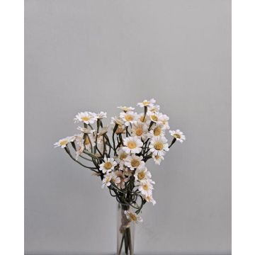 Konstblommor, bukett med små krysantemum WEMKE, vit-krämfärgad, 35cm, Ø13cm