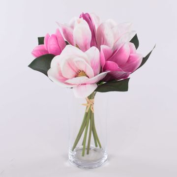 Konstgjord magnoliabukett KAYLE, rosa-cerise, 30cm, Ø25cm Konstgjord magnoliabukett KAYLE, rosa-cerise, 30cm, Ø25cm