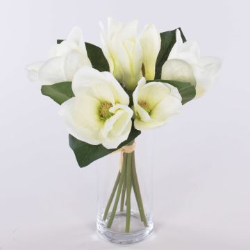 Konstgjord magnoliabukett KAYLE, krämvit, 30cm, Ø25cm Konstgjord magnoliabukett KAYLE, krämvit, 30cm, Ø25cm