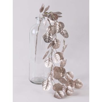 Konstgjord eukalyptusgren DIEMEL, champagnefärgad, 75cm