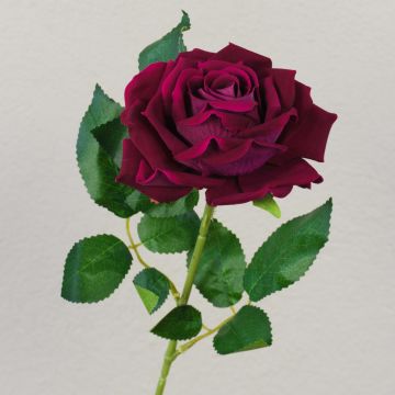 Sammetdekorationsros MANGFALL, cerise, 75cm, Ø13cm Sammetdekorationsros MANGFALL, cerise, 75cm, Ø13cm