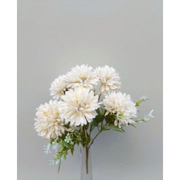 Dekorativ dahlia SALAMITUS på stativ, vit-krämfärgad, 30cm Dekorativ dahlia SALAMITUS på stativ, vit-krämfärgad, 30cm