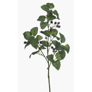 Konstgjord blåbärsgren PAVRO med bär, blå, 75cm