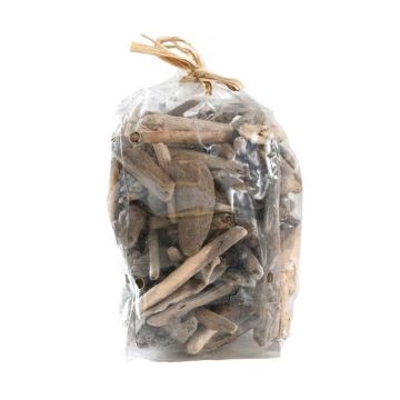 Naturdekoration WENDY, drivved, 4-14cm, 400g Naturdekoration WENDY, drivved, 4-14cm, 400g