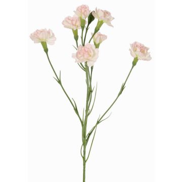 Konstgjord blomkvist, nejlika PIARA, blekrosa, 60cm, Ø3-5cm Konstgjord blomkvist, nejlika PIARA, blekrosa, 60cm, Ø3-5cm