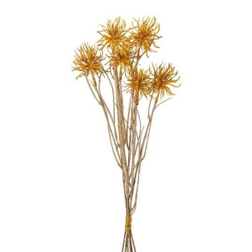 Dekorationsbunt med kuldistel DRAVLE, guld, 45cm Dekorationsbunt med kuldistel DRAVLE, guld, 45cm