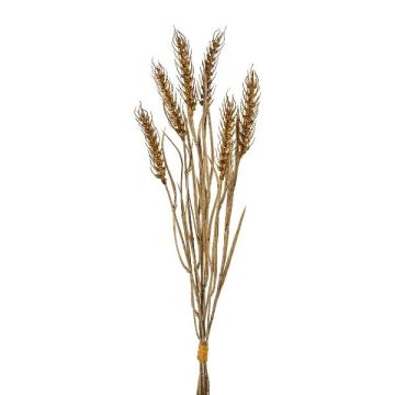 Konstgjord vete-bukett TILPA med ax, brun, 50cm