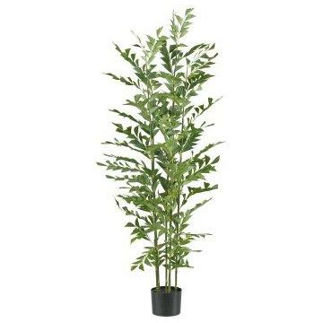 Konstgjord fiskstjärtpalm TYNES, svårantändlig, 150cm Konstgjord fiskstjärtpalm TYNES, svårantändlig, 150cm