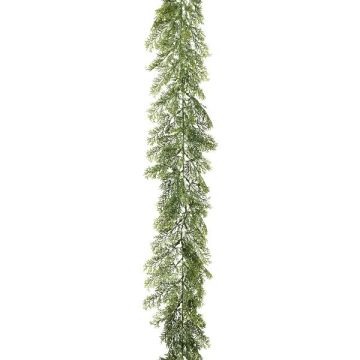 Konstgjord girland av cypress SIPLON, grön, 195cm