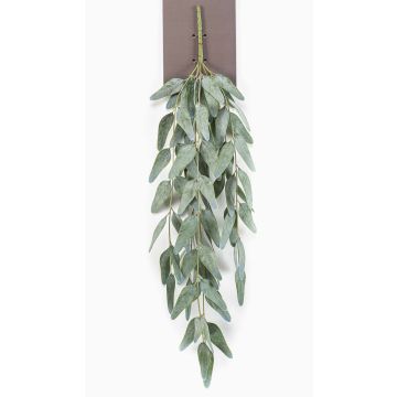 Konstgjord eukalyptus TRIWEN på stickpinne, hängande, grågrön, 75cm
