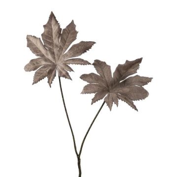 Konstgjord aralia-gren JOMLER, antracit, 50cm
