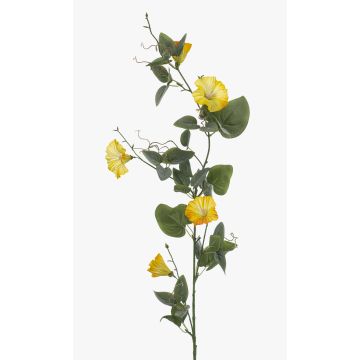 Dekorativ gren med trichterblomma FAXLEN, gul, 110cm Dekorativ gren med trichterblomma FAXLEN, gul, 110cm