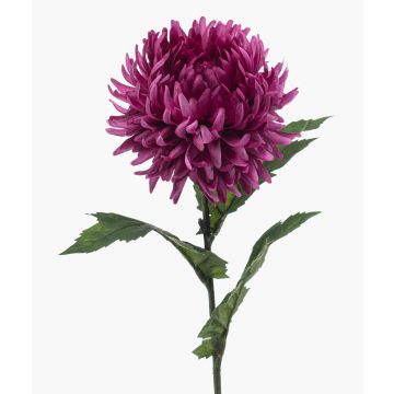 Konstgjord krysantemum SAXLER, lila, 60cm, Ø12cm
