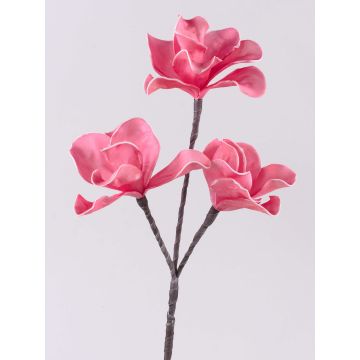 Magnoliagren av skumplast VERONA, cerise, 40cm, Ø10-14cm Magnoliagren av skumplast VERONA, cerise, 40cm, Ø10-14cm