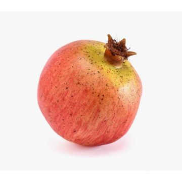 Konstgjord frukt, granatäpple KUKUL, röd-orange, 8,5cm Konstgjord frukt, granatäpple KUKUL, röd-orange, 8,5cm